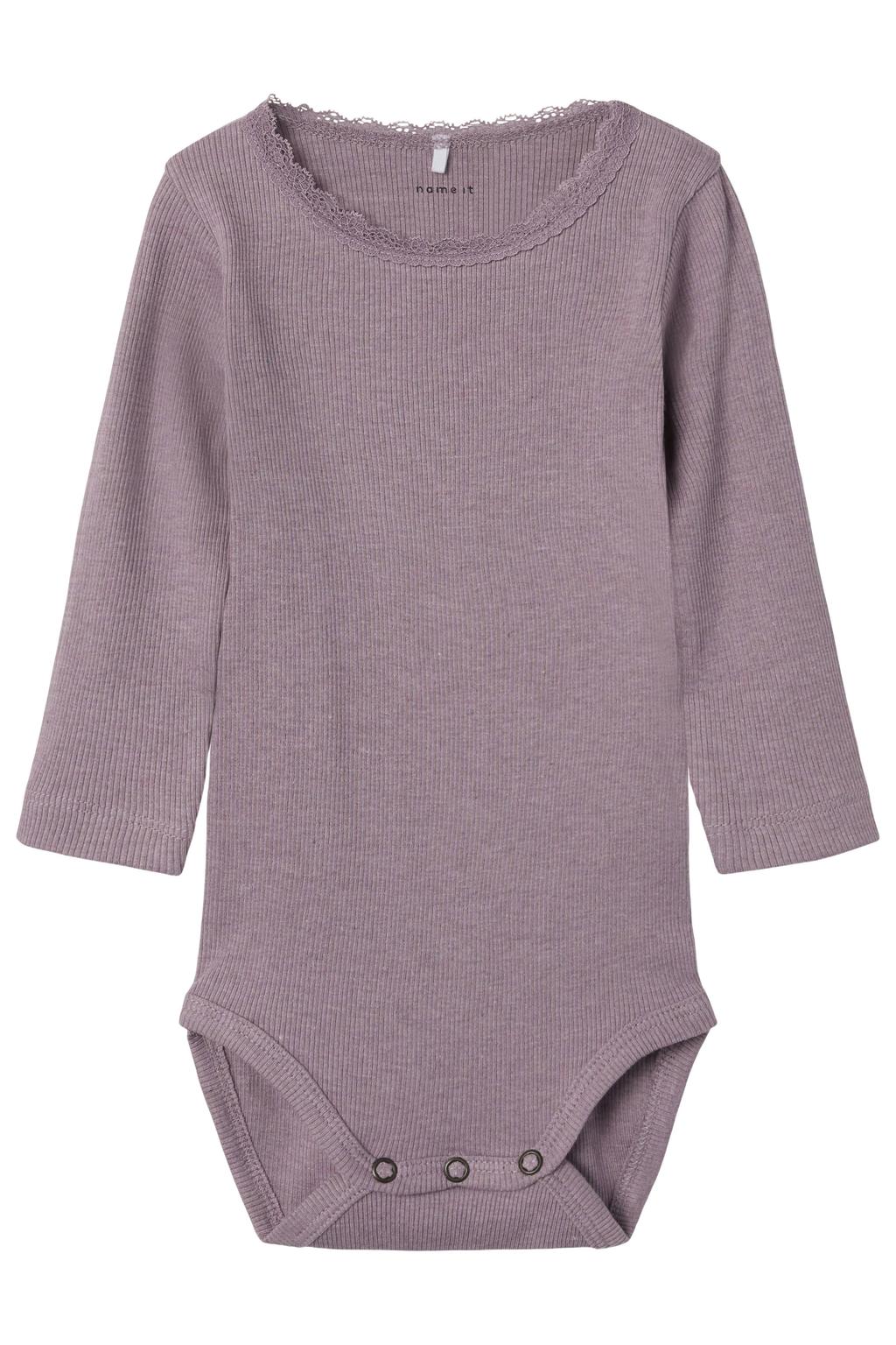 NAME IT BABY romper NBFKAB mauve