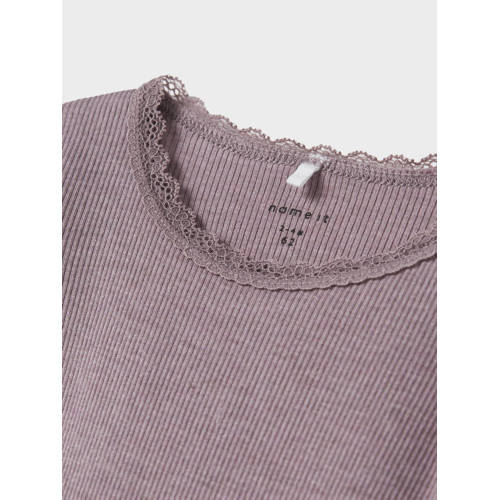 NAME IT BABY romper NBFKAB mauve afbeelding