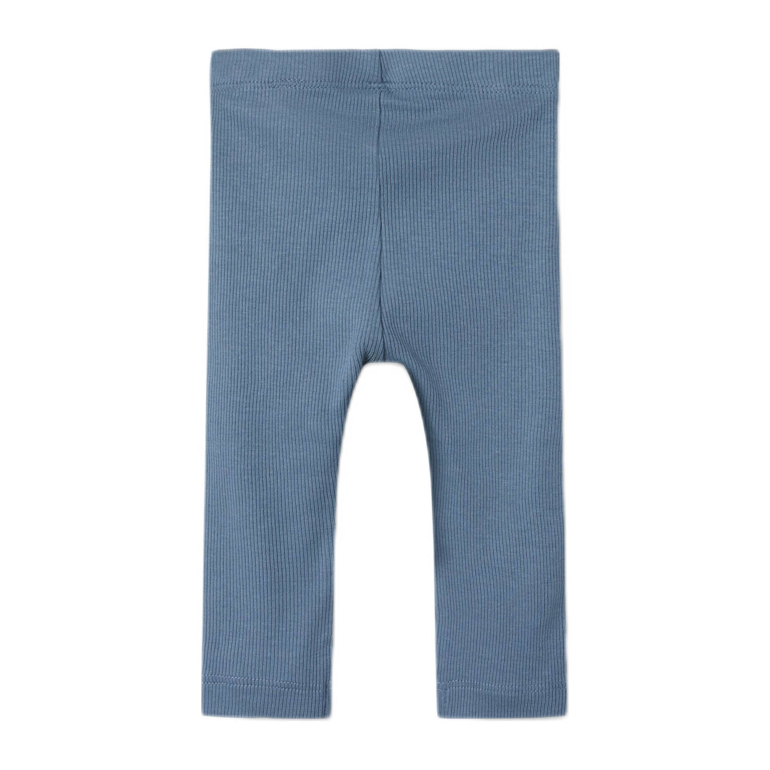 NAME IT BABY legging NBNKAB zacht middenblauw