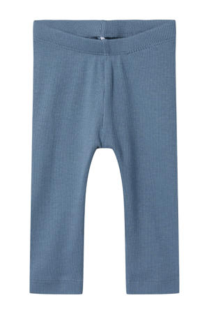 baby legging NBNKAB zacht middenblauw