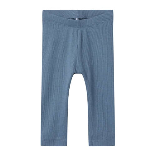 NAME IT BABY baby legging NBNKAB zacht middenblauw afbeelding