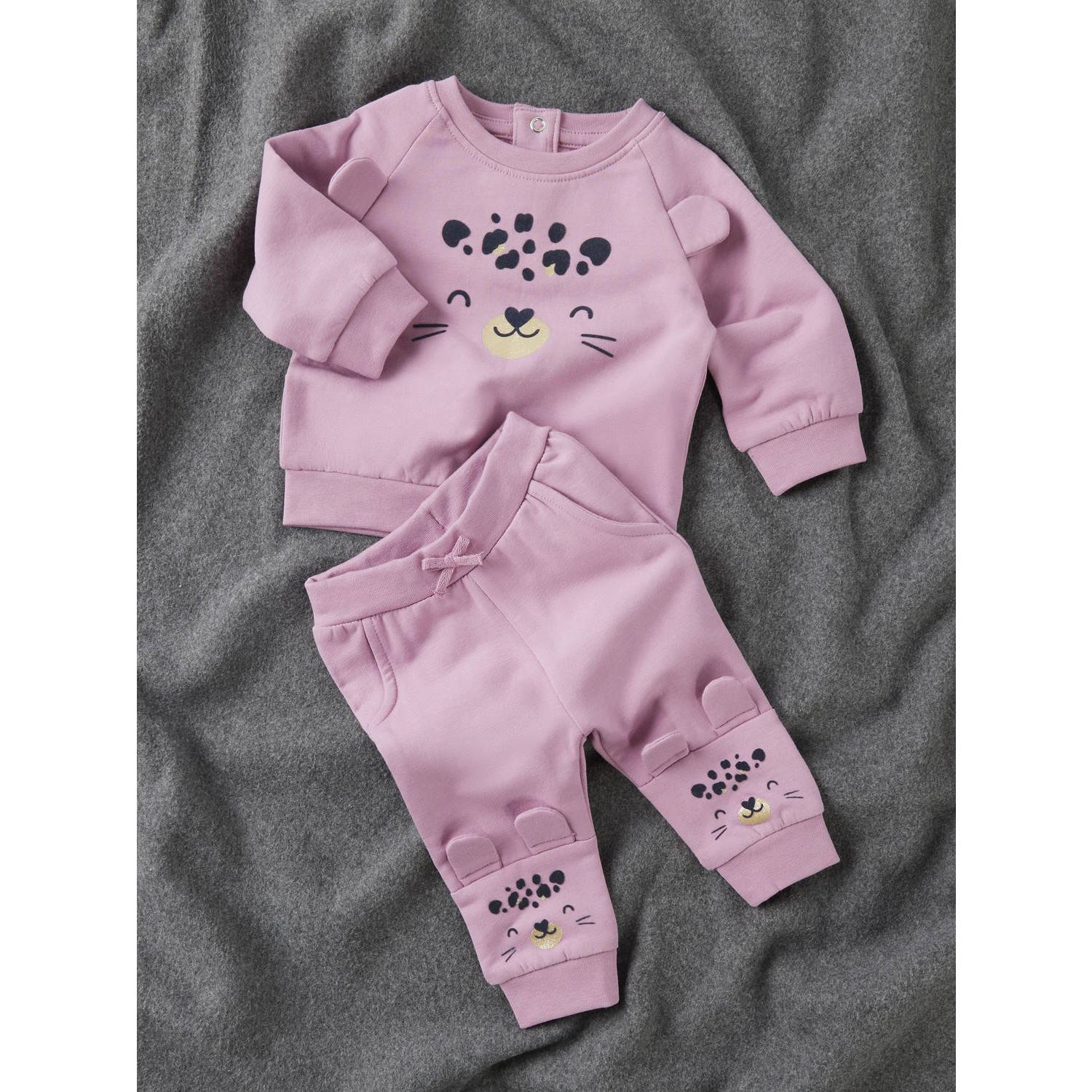 NAME IT BABY sweater oudroze