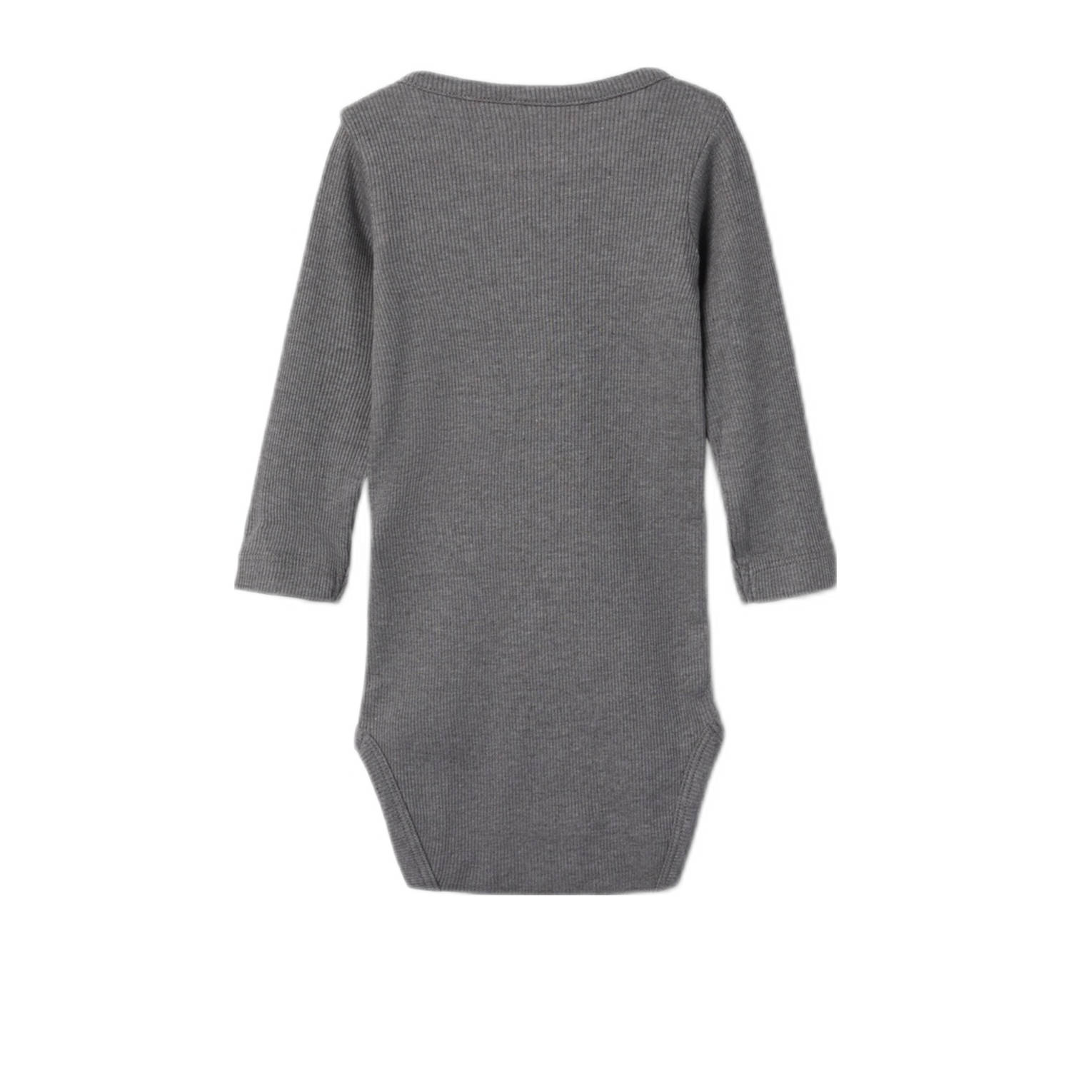 NAME IT BABY romper NBMKAB grijs