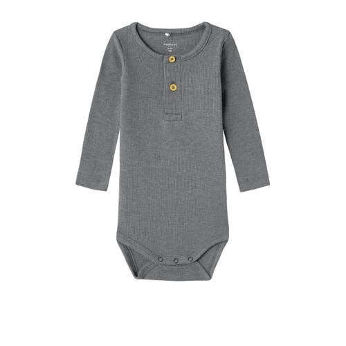 NAME IT BABY romper NBMKAB grijs afbeelding