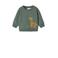 NAME IT BABY sweater donkergroen