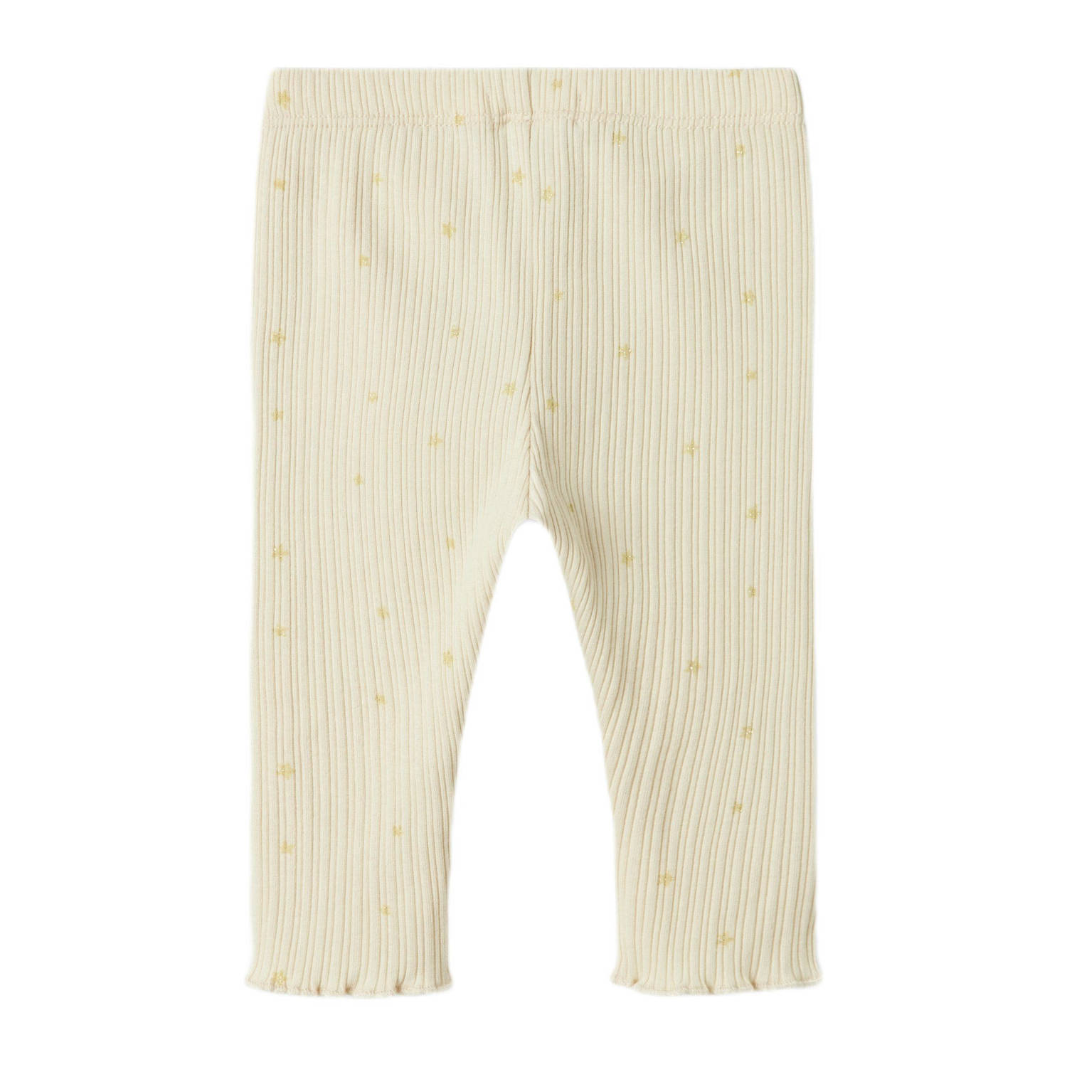 NAME IT BABY legging ecru glitter
