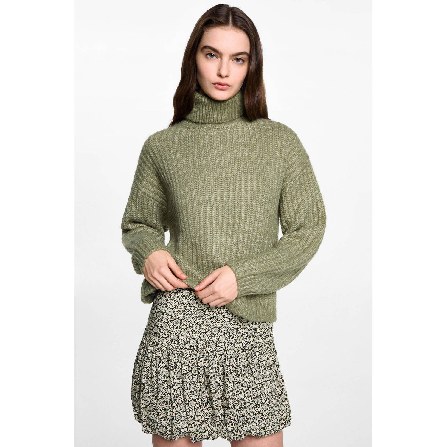 MANGO TEEN strokenrok beige