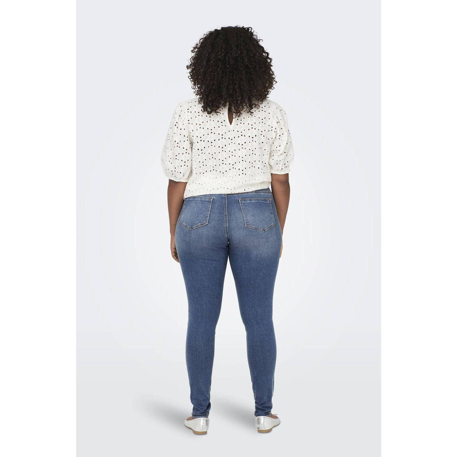 ONLY CARMAKOMA skinny jeans CARSALLY medium blue denim