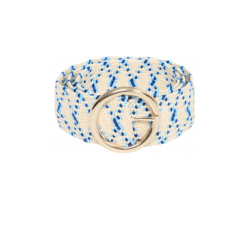 ICHI riem IANAOMI ecru/blauw afbeelding