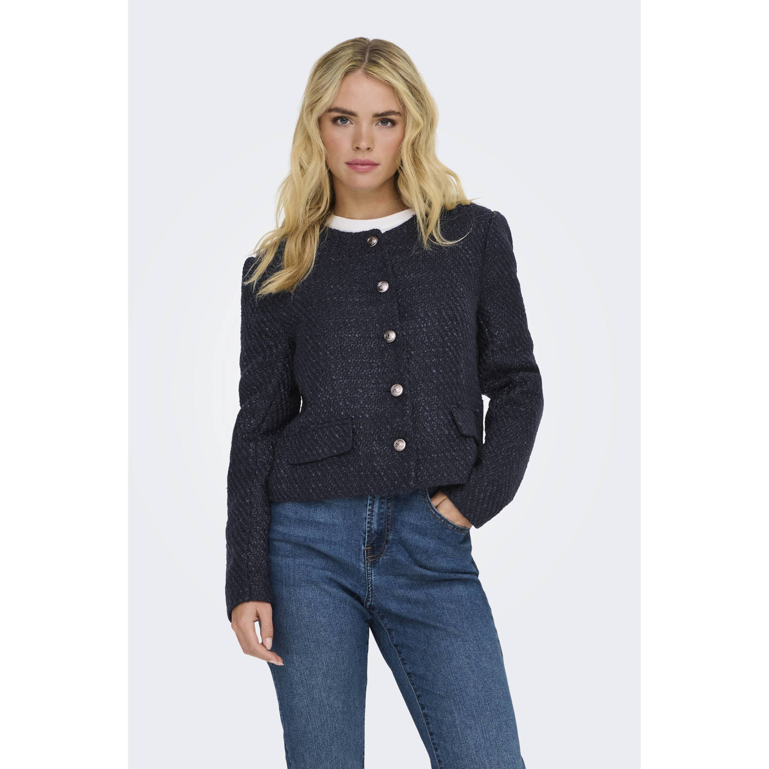 JDY jasje MILLA donkerblauw