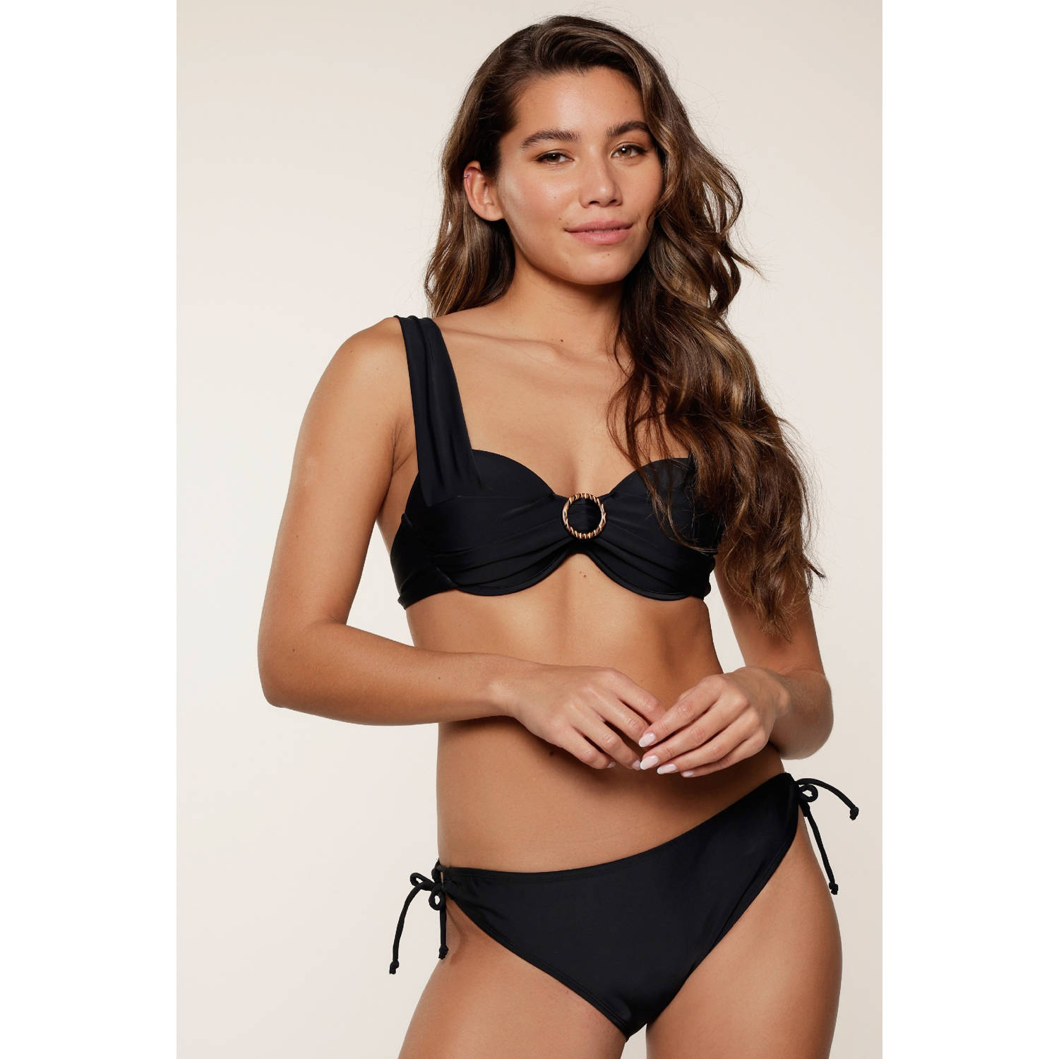 LingaDore voorgevormde halter bikini zwart