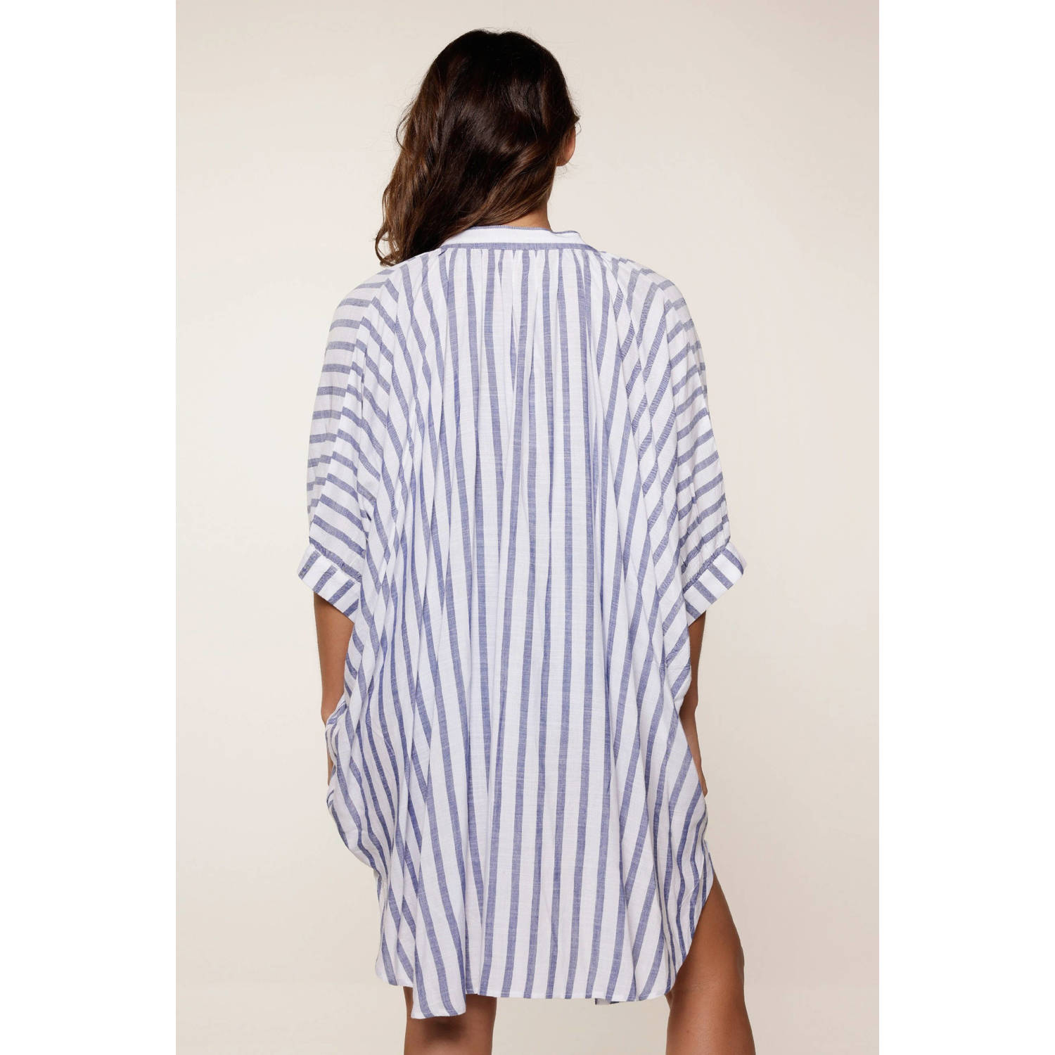 LingaDore strandtuniek blauw wit
