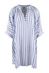 Blauw/wit
