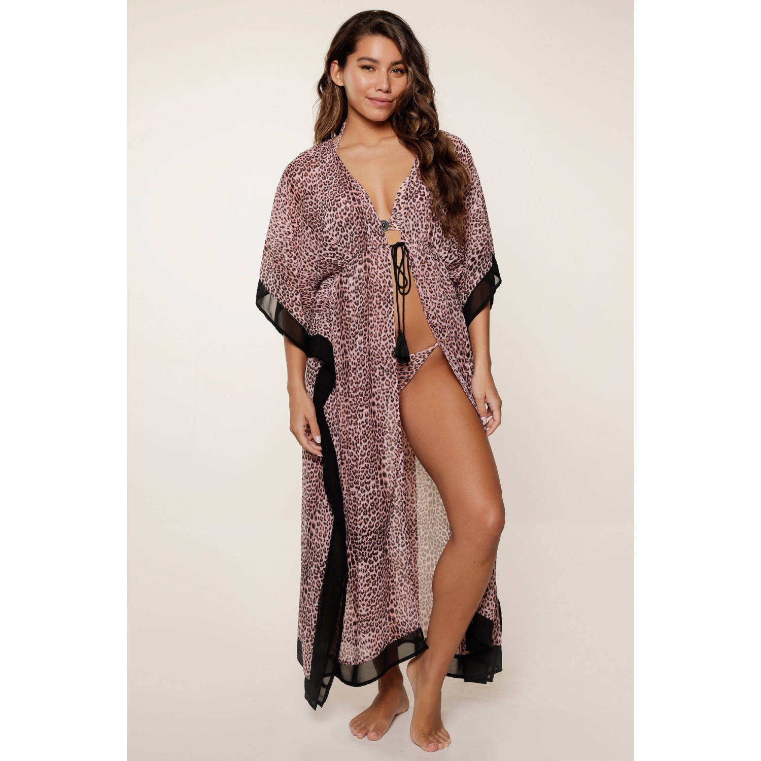 LingaDore strandtuniek beige bruin