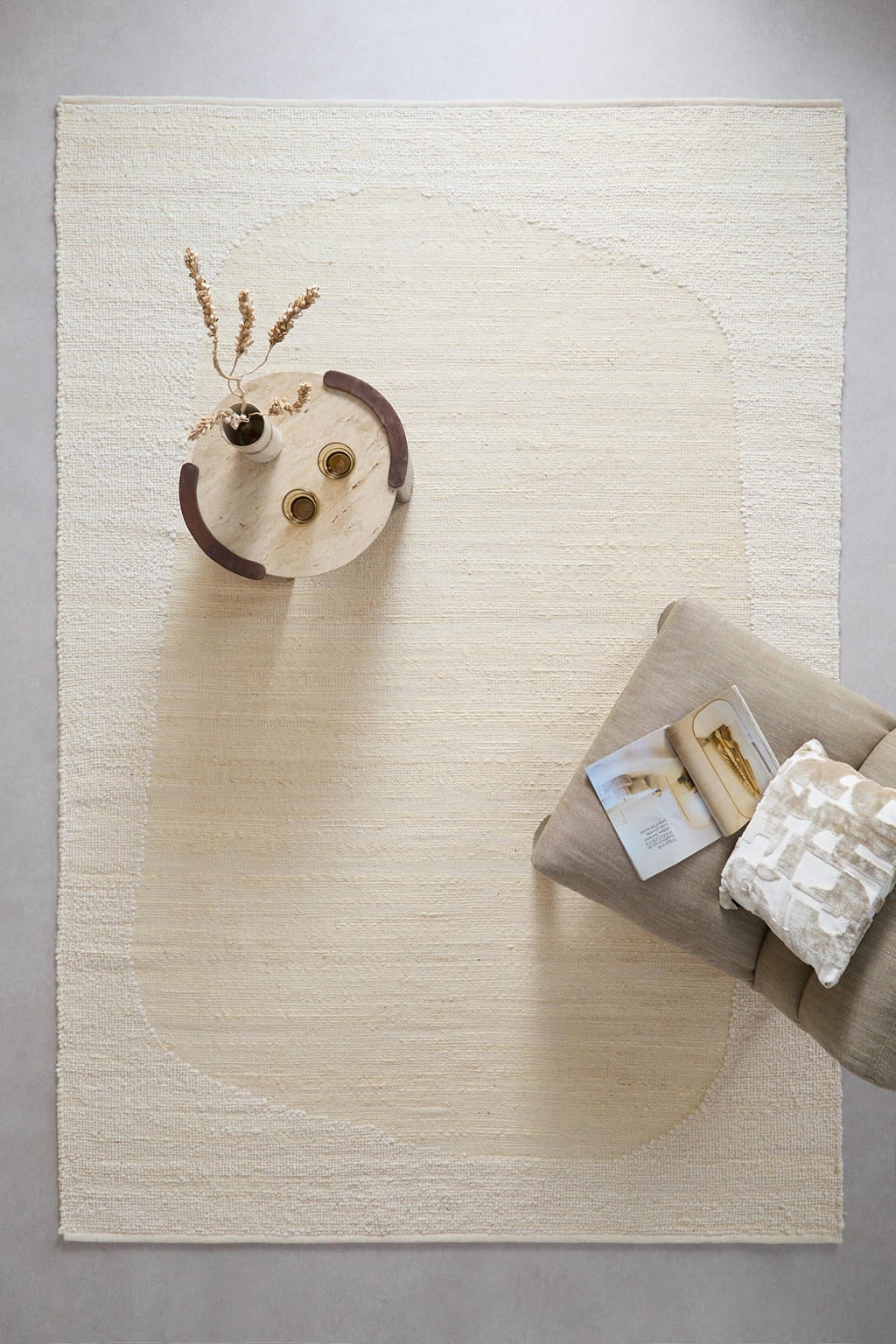 NOUS Living vloerkleed wol Delancy (290x200 cm)
