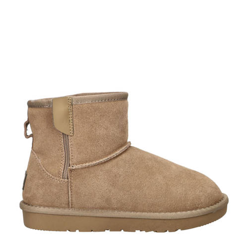 Nelson suède enkelboots taupe afbeelding
