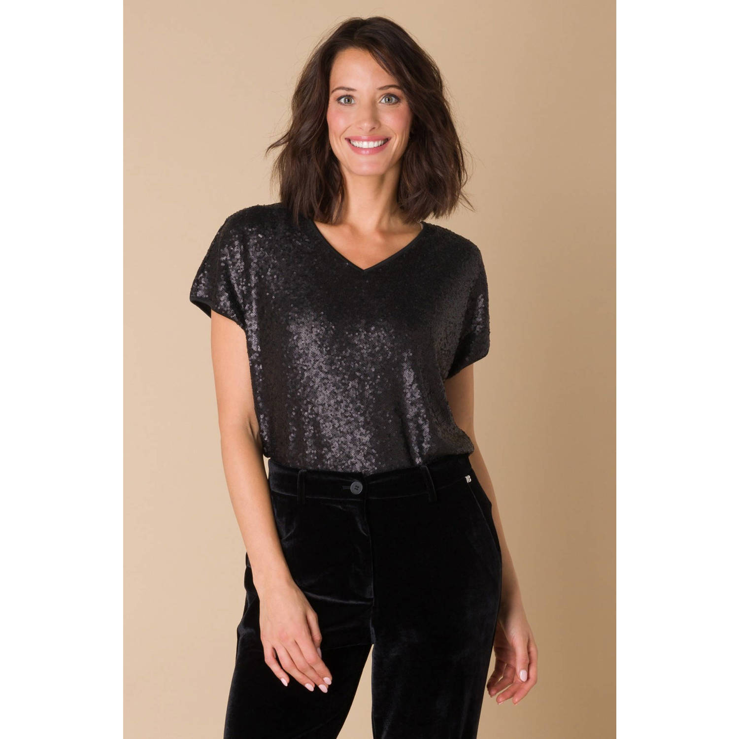 Ivy Beau top zwart