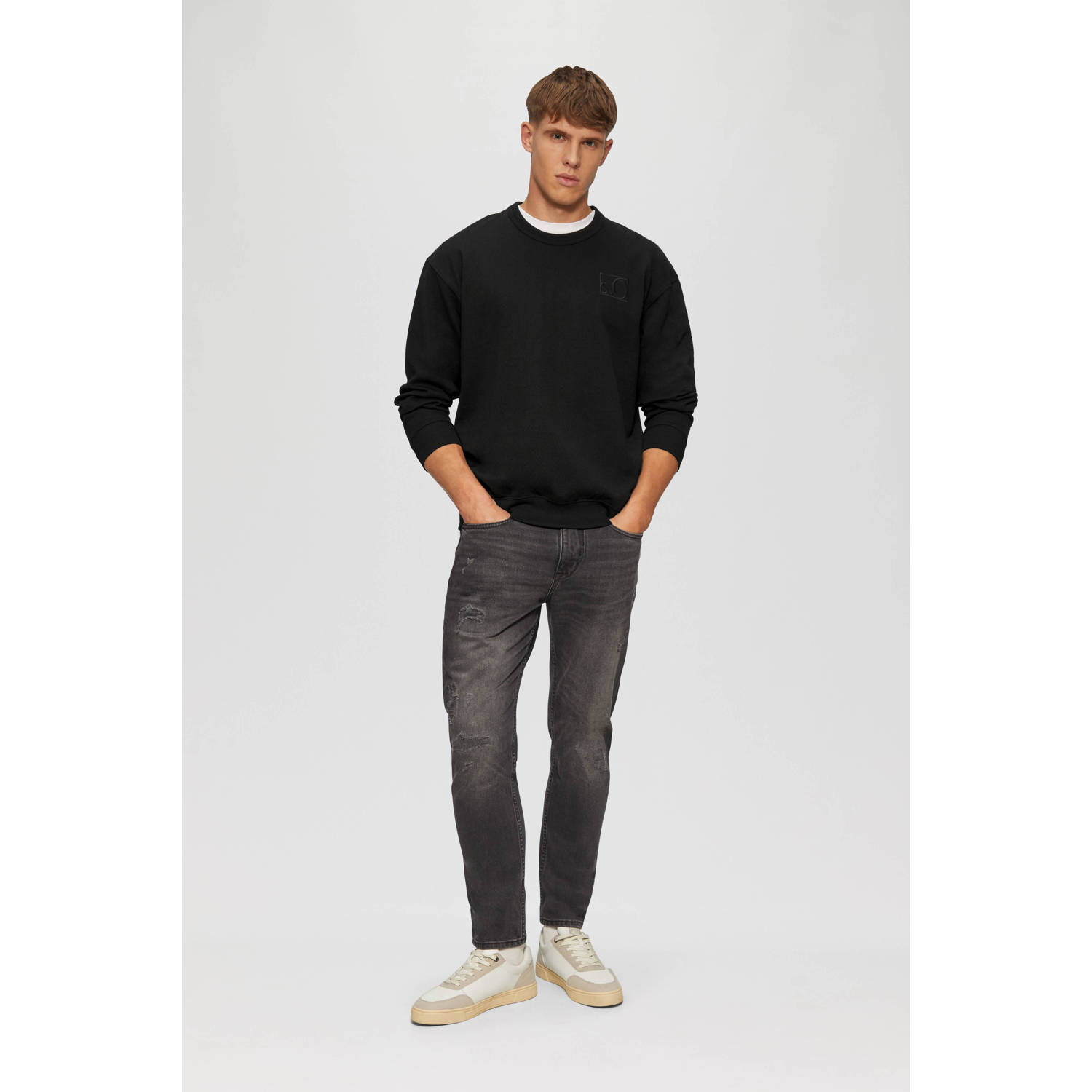 s.Oliver sweater zwart