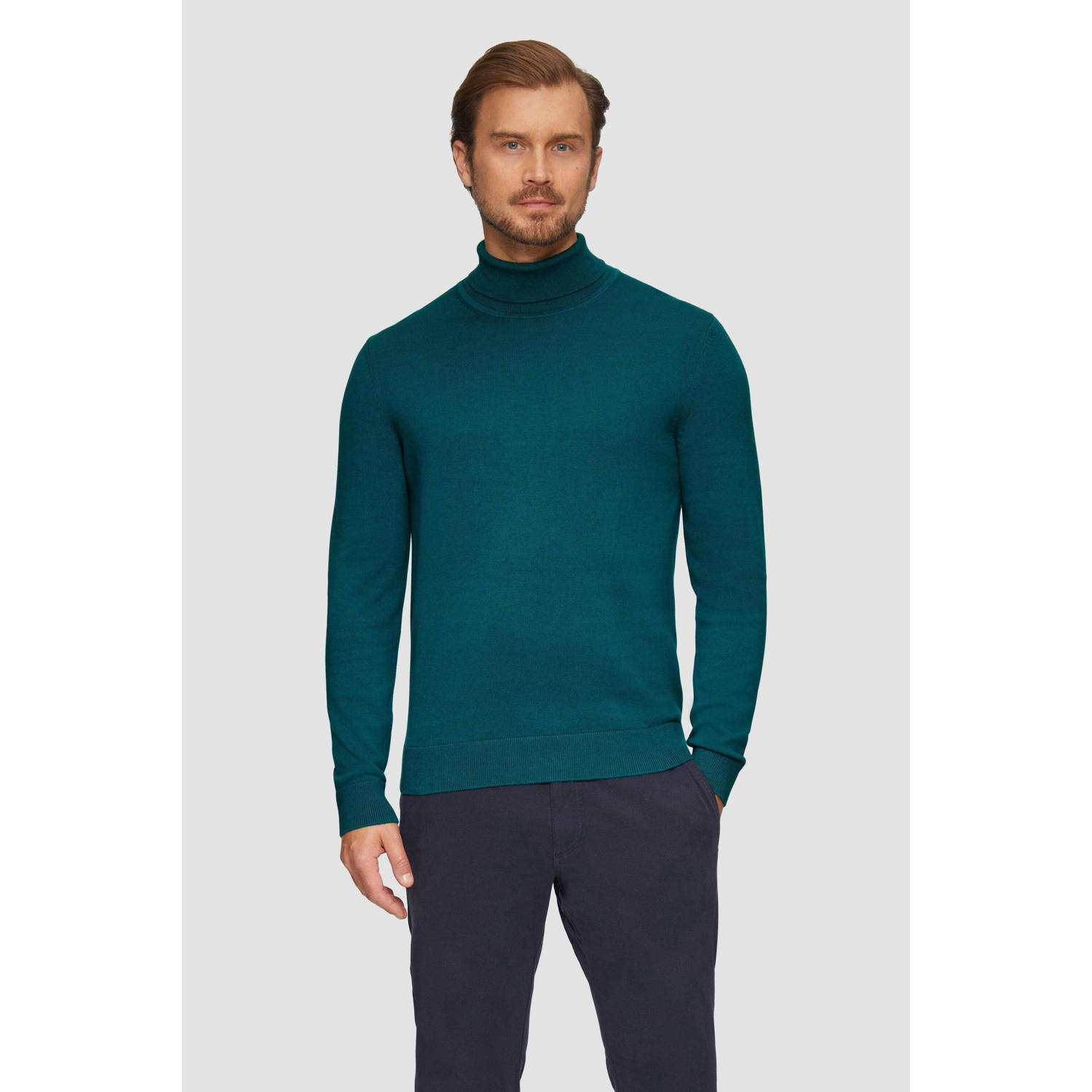 S.Oliver RED LABEL Regular fit coltrui van puur katoen