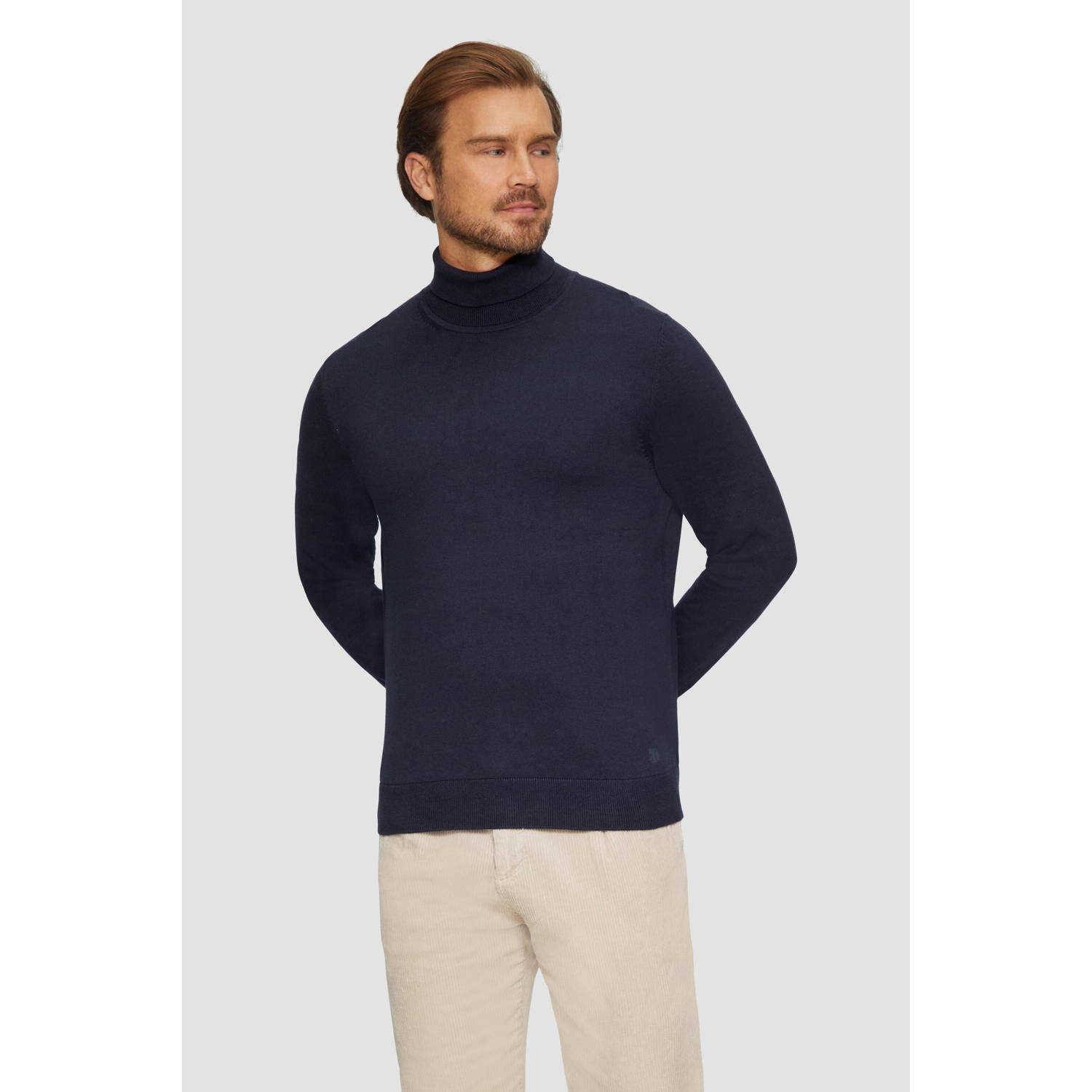 S.Oliver RED LABEL Regular fit coltrui van puur katoen