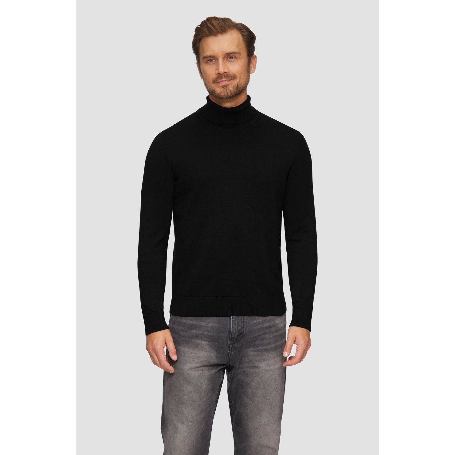 S.Oliver RED LABEL Regular fit coltrui van puur katoen