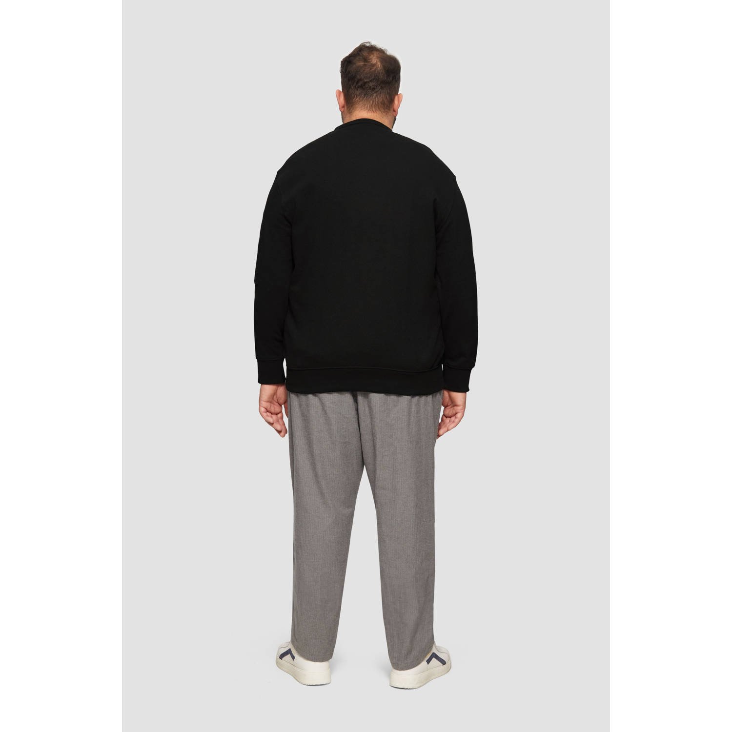 s.Oliver Big Size sweater zwart