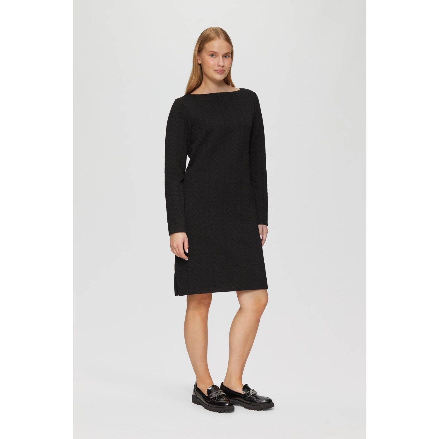 S.Oliver RED LABEL Soepele midi-jurk met katoen