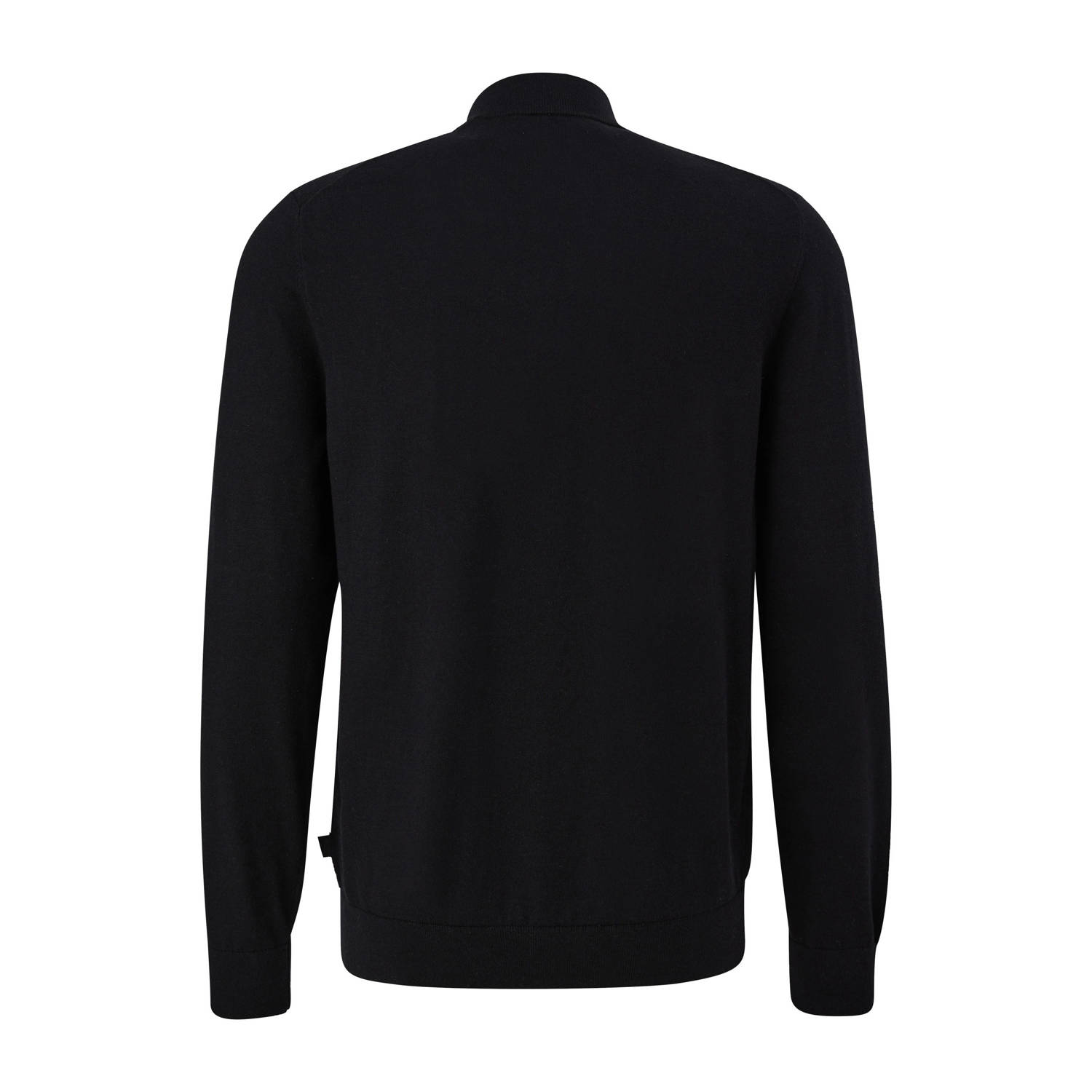 s.Oliver BLACK LABEL trui zwart fijn gebreid