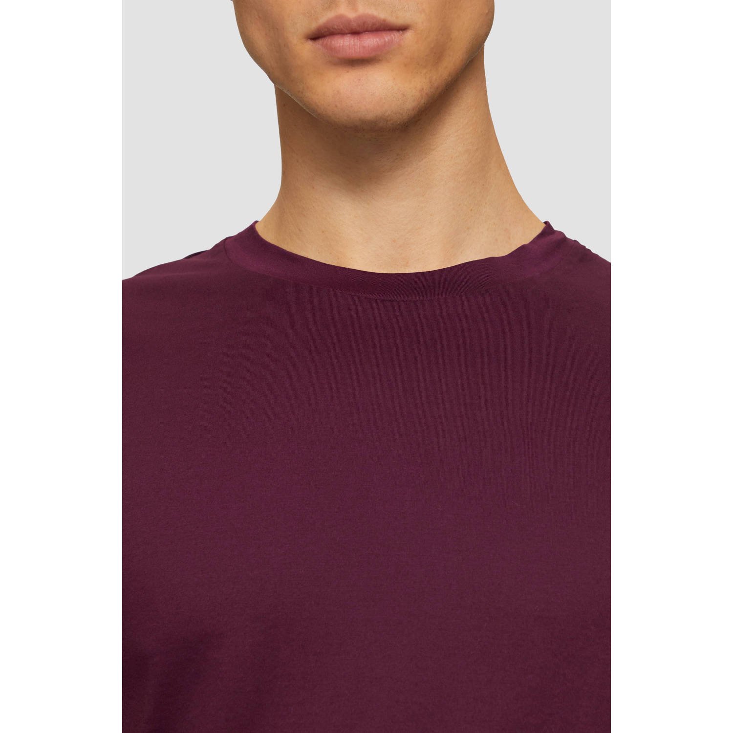 s.Oliver BLACK LABEL T-shirt donkerpaars