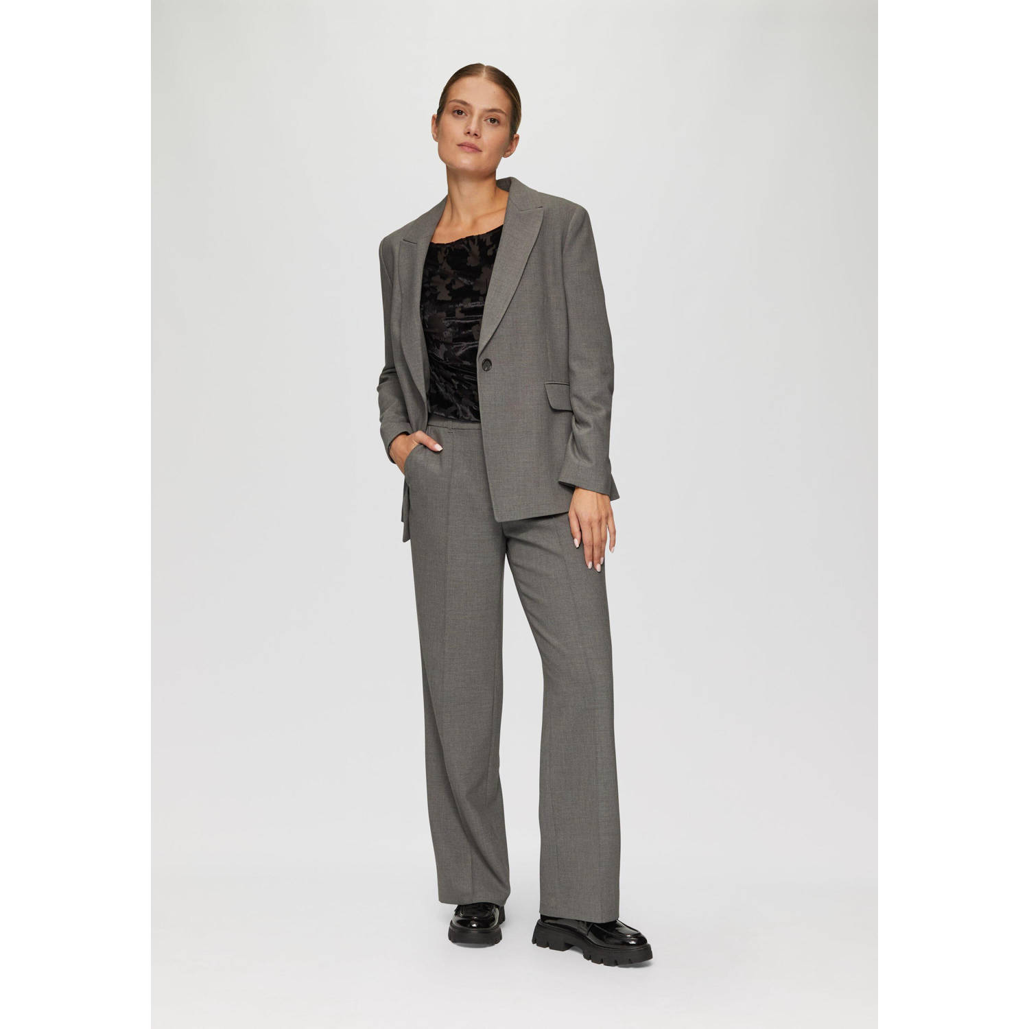 s.Oliver BLACK LABEL blousetop zwart