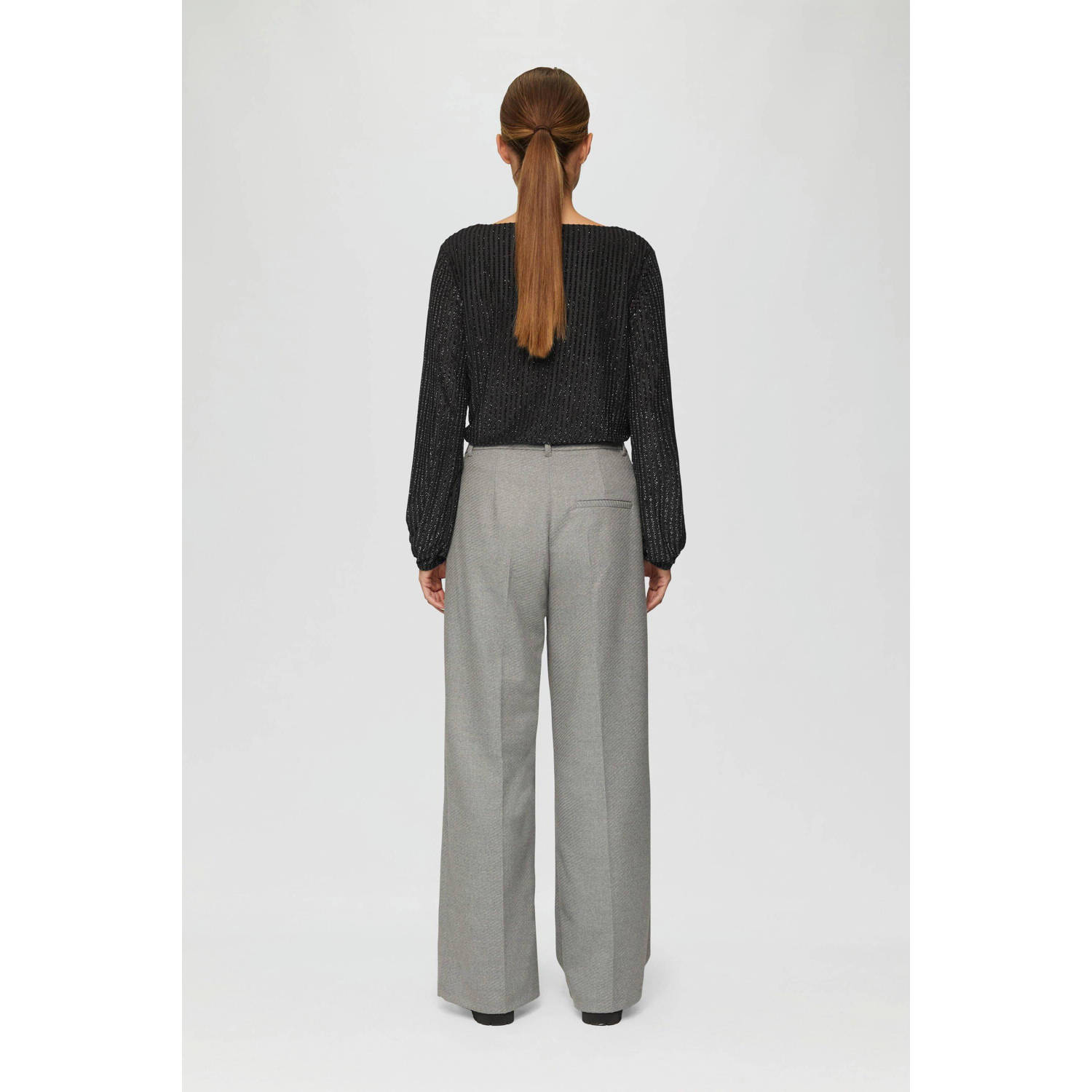 s.Oliver BLACK LABEL blousetop zwart
