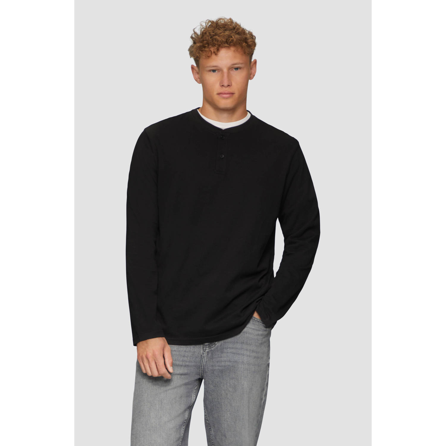Q S by s.Oliver longsleeve zwart