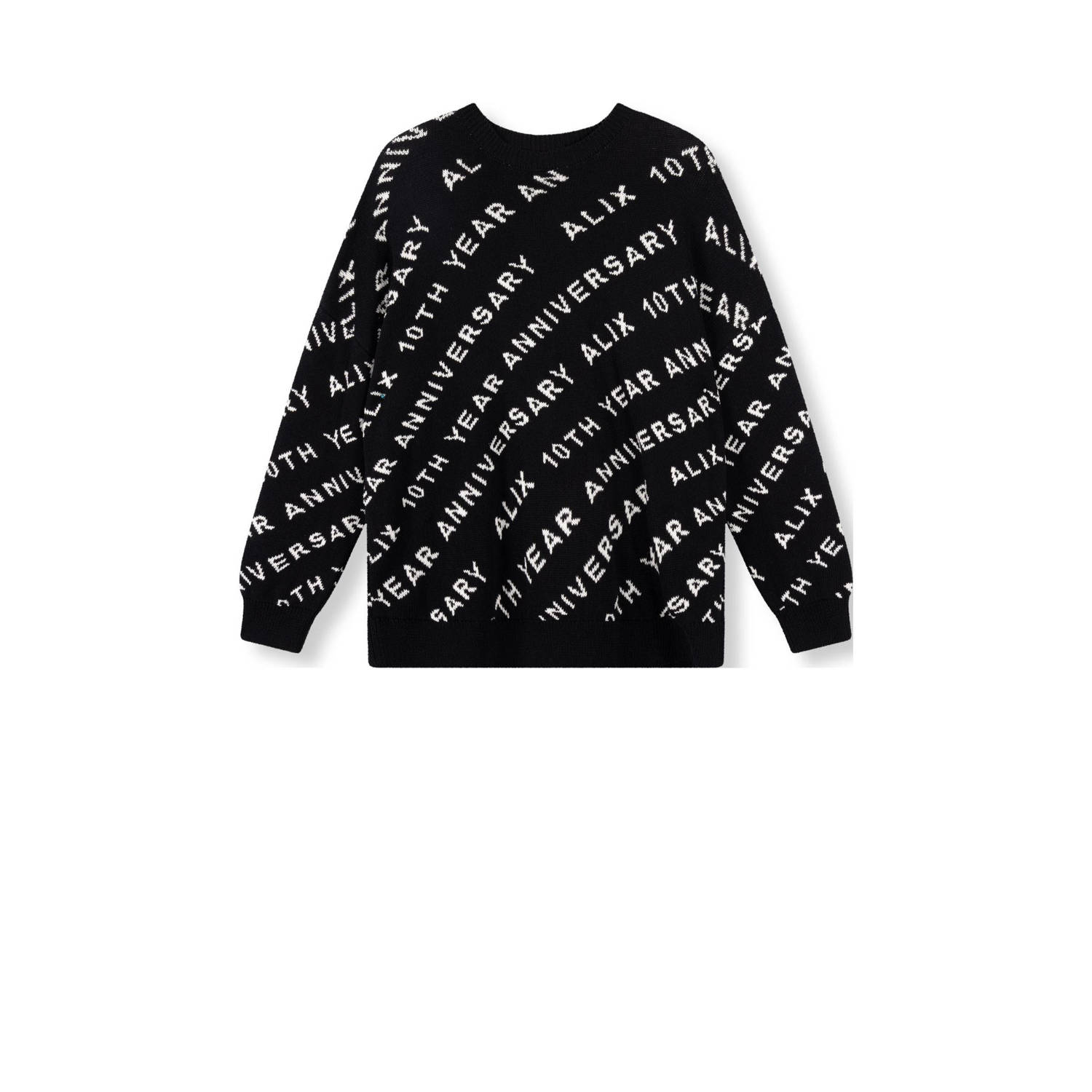 Alix the Label sweater zwart