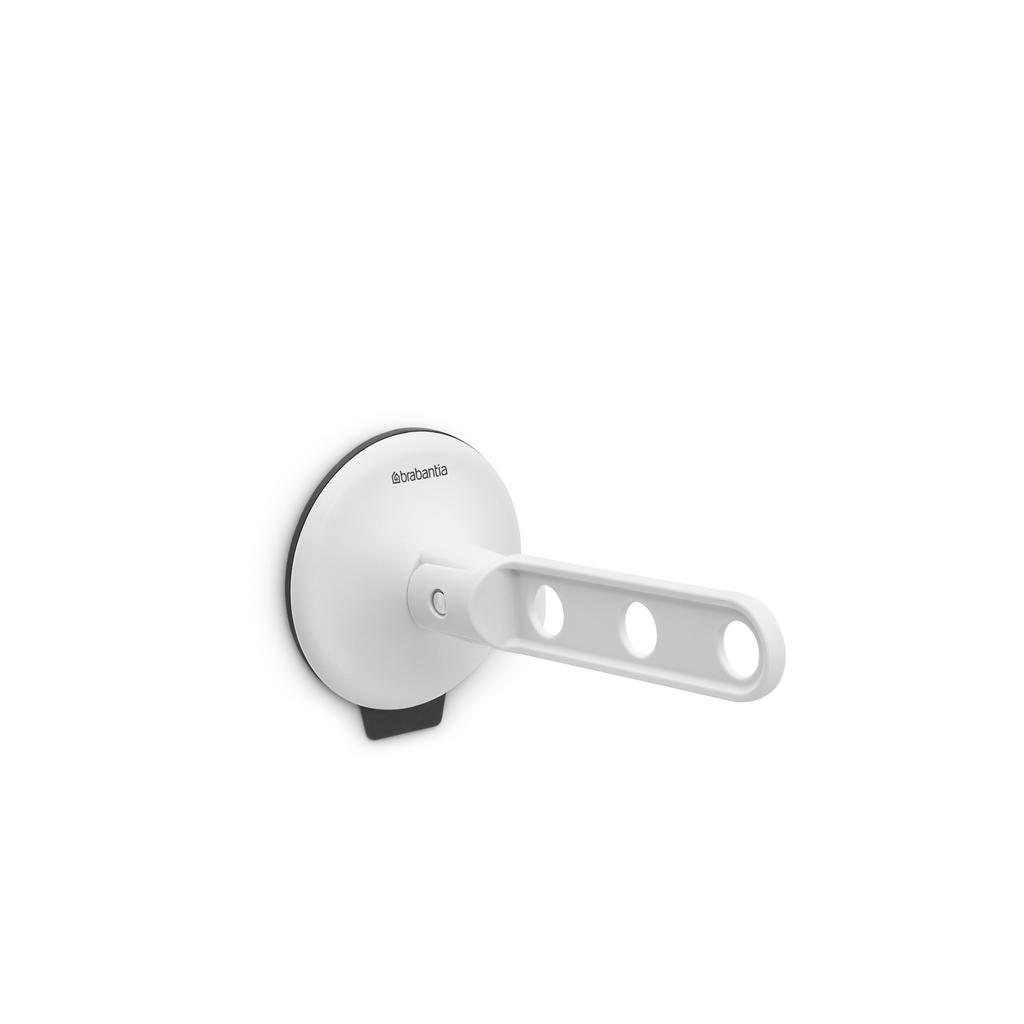 Brabantia inklapbare kledinghaak met zuignap (light grey)