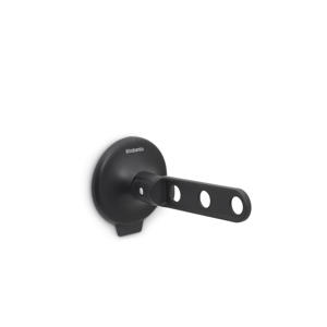 inklapbare kledinghaak met zuignap (black)