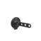 Brabantia inklapbare kledinghaak met zuignap (black)