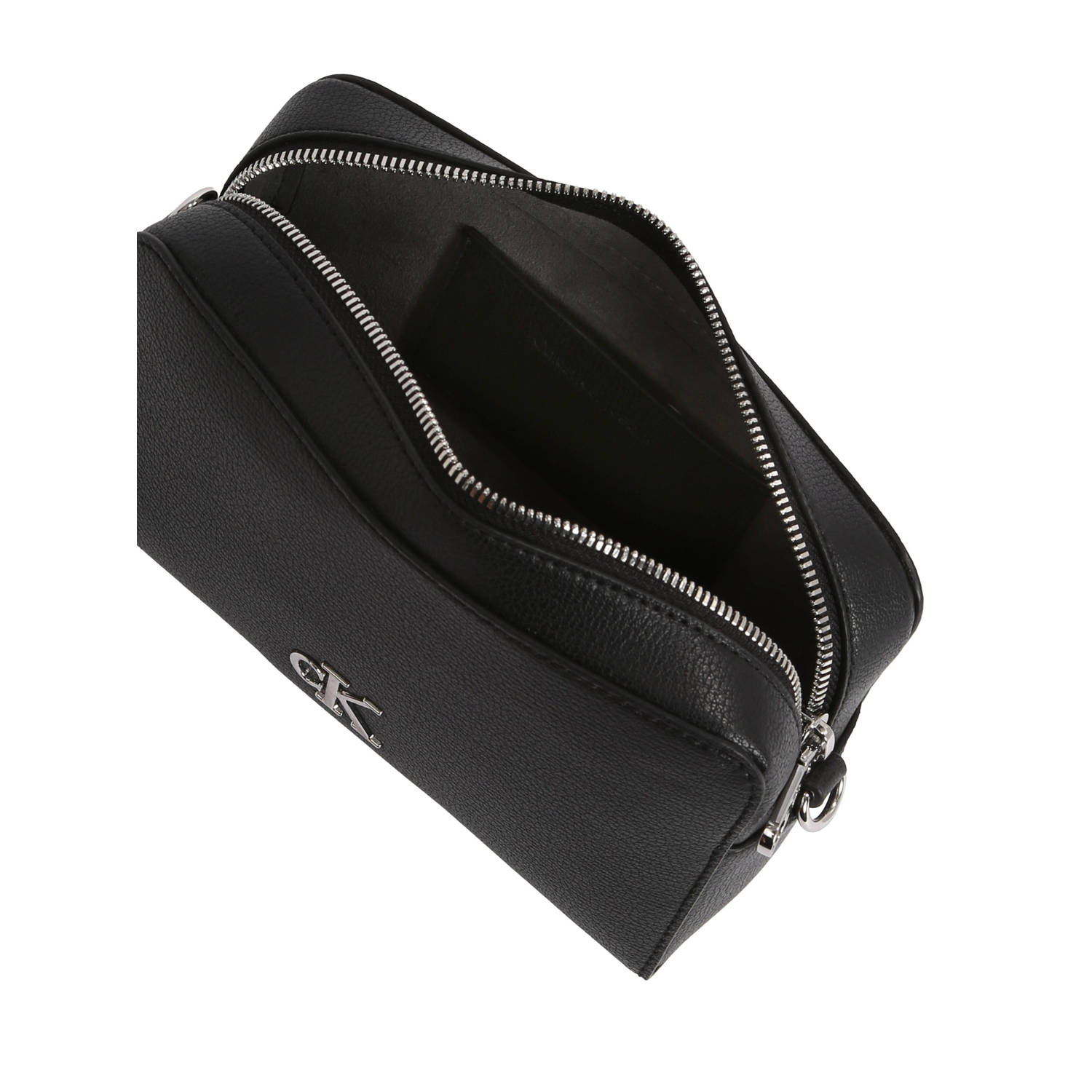 CALVIN KLEIN JEANS crossbody tas Minimal Monogram zwart