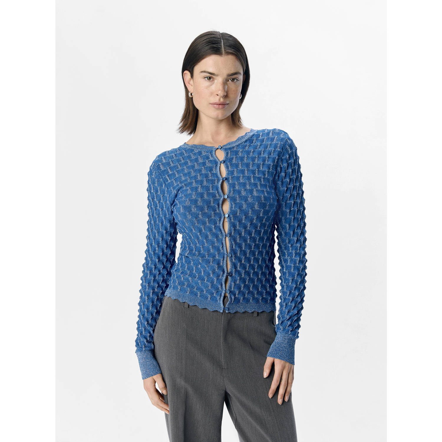 OBJECT vest OBJSOLEJMA blauw