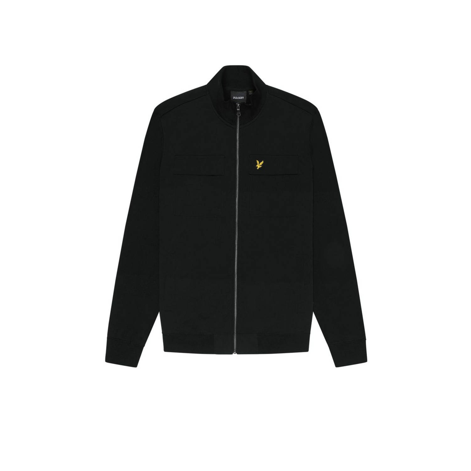 Lyle & Scott sweatvest zwart