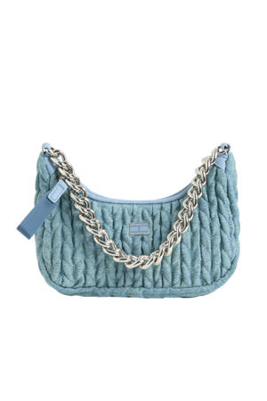  denim schoudertas TJW Iconic blauw