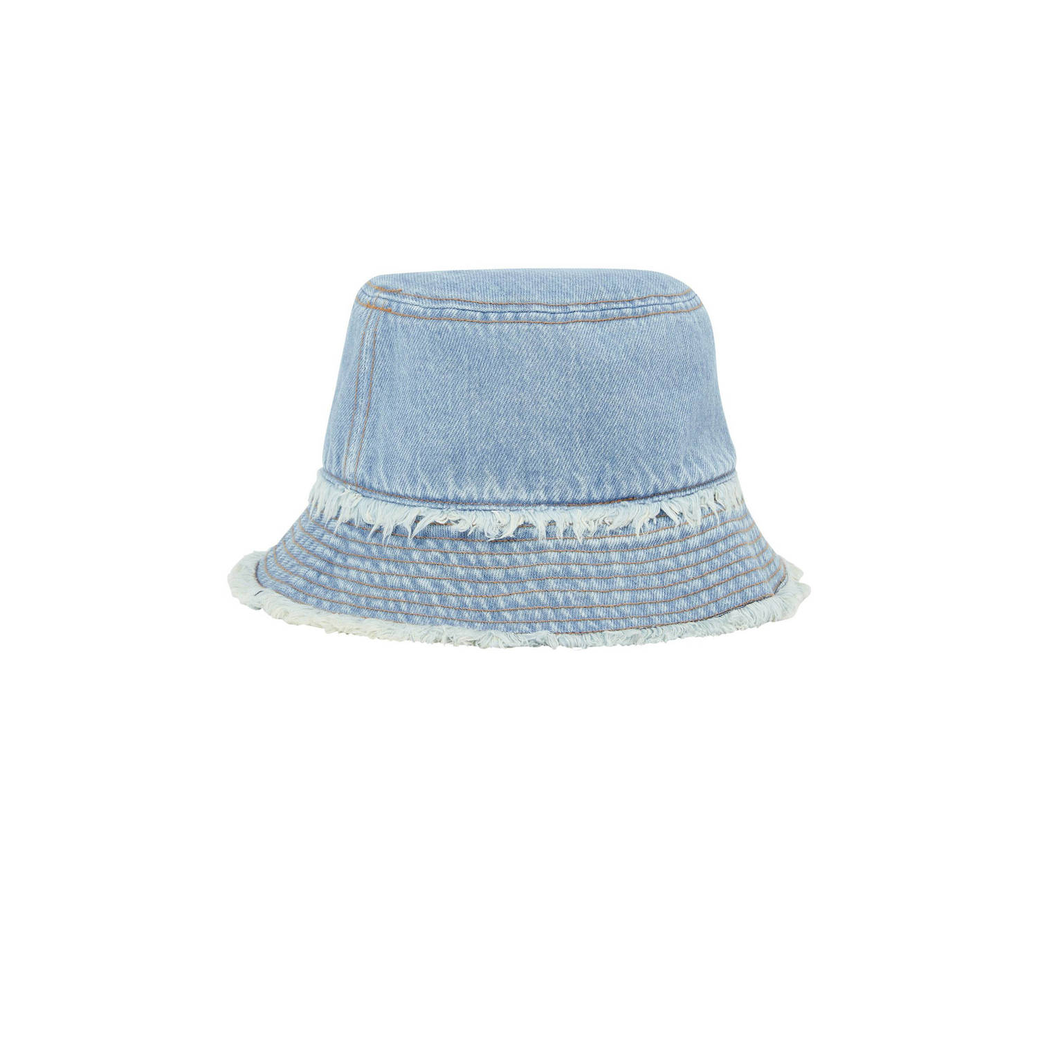 Tommy Jeans denim bucket hat TJW Heritage blauw
