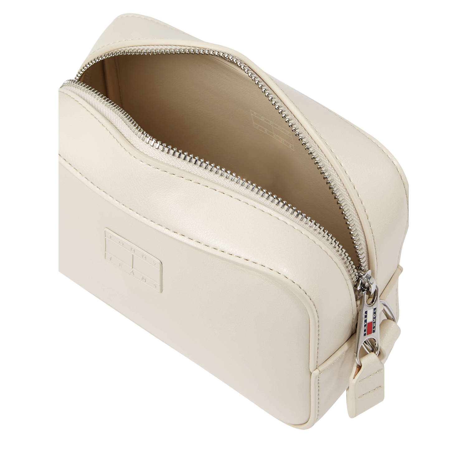 Tommy Jeans crossbody tas TJW Essential beige