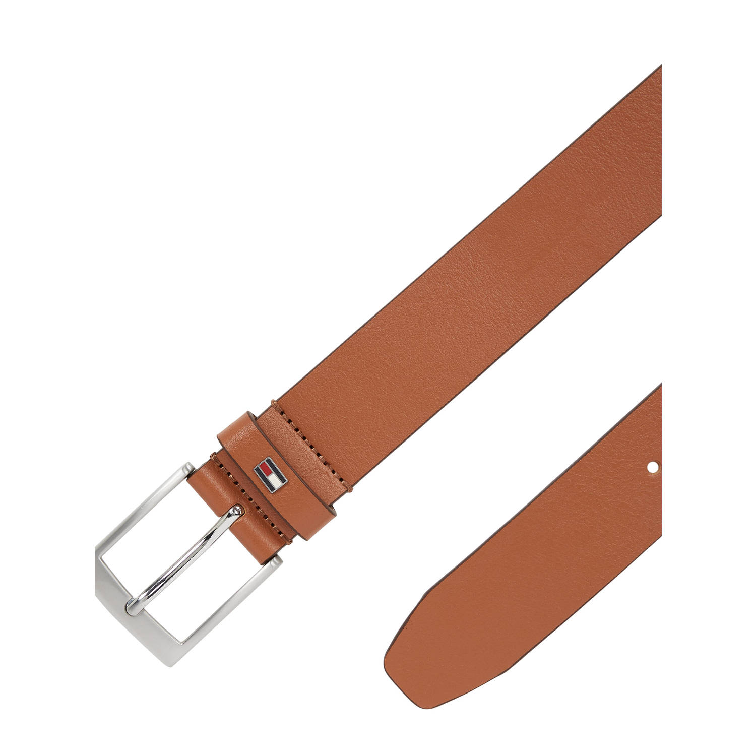 Tommy Hilfiger leren riem Adan cognac