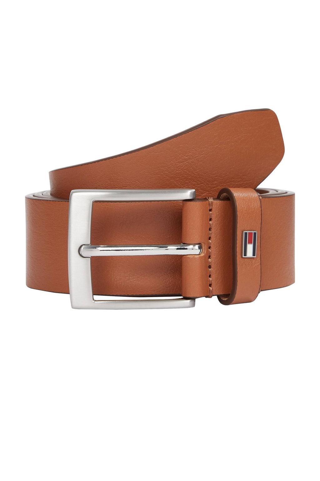 Tommy Hilfiger leren riem Adan cognac