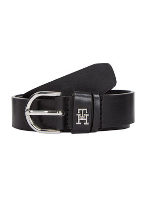 leren riem Essential Effortless zwart