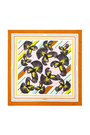 sjaal Paradise Birds multi