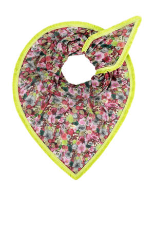 sjaal Love Bouquet roze