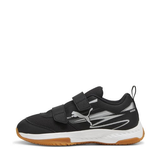 Puma Varion II V zaalsportschoenen zwart/lichtgrijs afbeelding