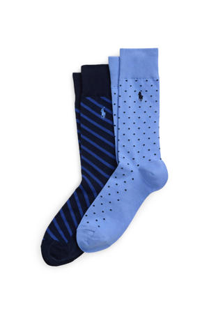 sokken - set van 2 blauw