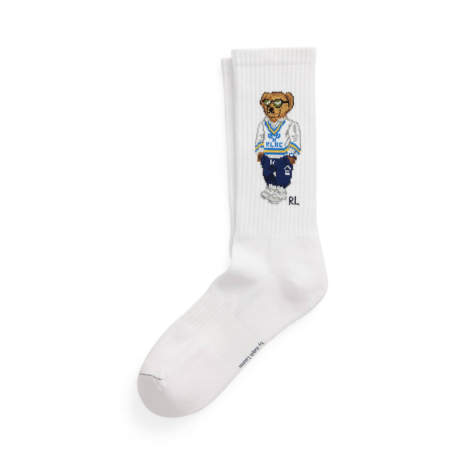 Ralph Lauren sokken met logoprint wit
